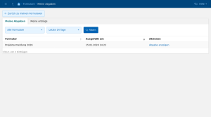 Vorschau von Abgaben