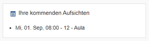 Vorschau von Startseite für Aufsicht